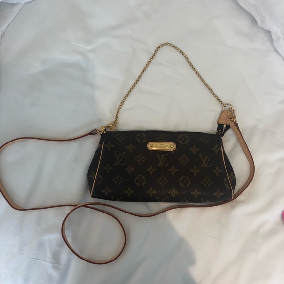 Louis Vuitton Brown Monogram Eva Cross body clutch - Picture 2 of 8